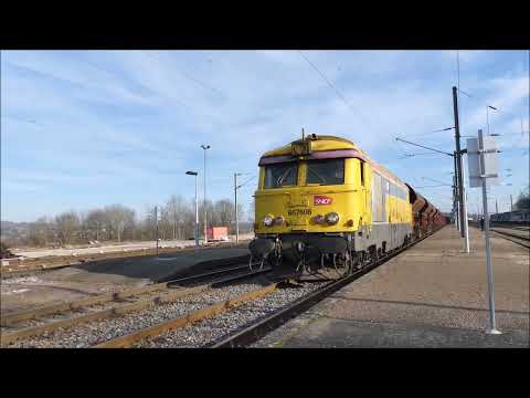 Compilation de klaxons de trains.