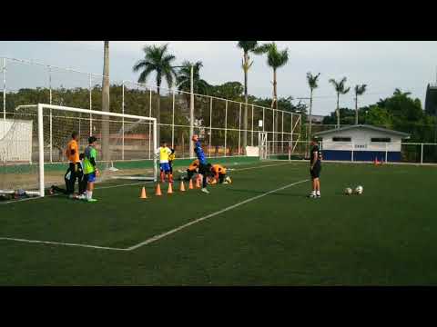 Entreno con Profe Didier Muñoz (Sel. Sub-15). Panamá. Octubre 2015.