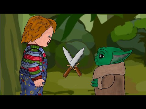Chucky VS Baby Yoda | AC Animation |