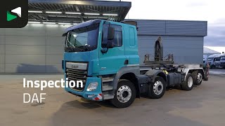 DAF CF 410 CF 8X2 35tons Velsycon CL35.71 containersystem Lift+steer hook lift truck for sale - Image 4 | Autoline ZM DAF CF 410 CF 8X2 35tons Velsycon CL35.71 containersystem Lift+steer hook lift truck | Image 4 - Autoline