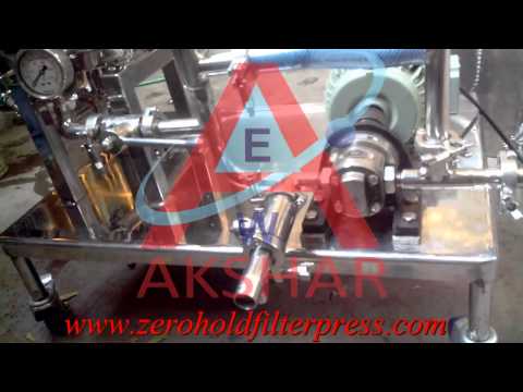 Turmeric Oil Filter Press Machine