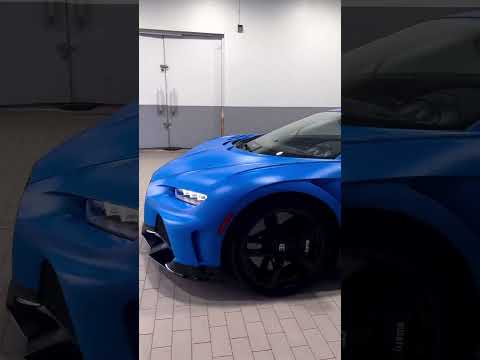 Bugatti Chiron Super Sport in a Matte French Racing Blue is truly mesmerizing 💙--@perilloautogroup