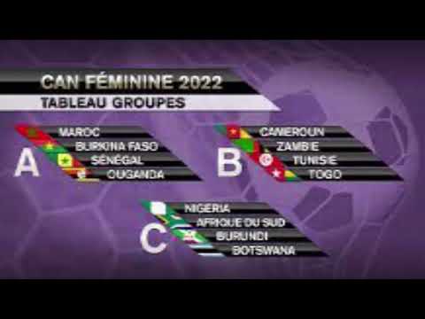 Les quarts de finale de la #can_feminine_maroc_2022