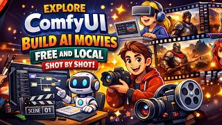 Explore ComfyUI | Build AI Movies Shot by Shot | Free and Local | Tech Edge AI