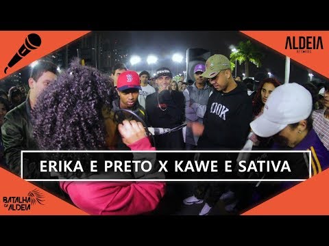 Erika e Preto x Kawe e Sativa | 117ª Batalha da Aldeia | Barueri | SP