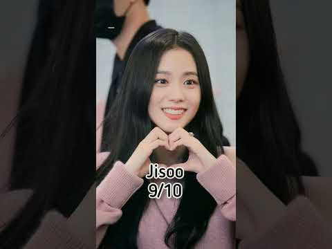 Rate blackpink members heart shape look #jisoo #jennie #rosé #lisa 💗 🖤