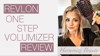 Revlon One Step Volumizer Review and tutorial - Harmonize_ Beauty