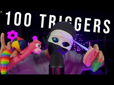 Over 100 ASMR Triggers In 2 Hours | Soothing Sounds And Layered Triggers