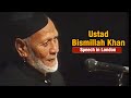 Ustad Bismillah Khan Speech At The Queen Elizabeth Hall London Nov 1993