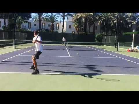 Simon Anthony Practicing in Spain