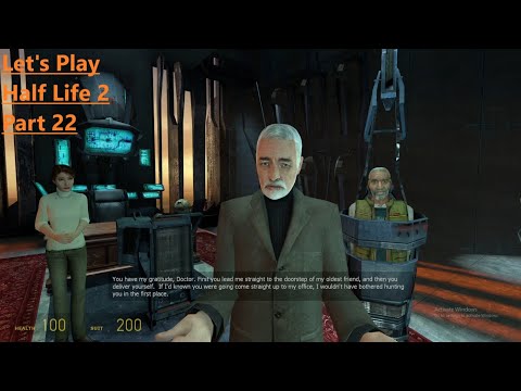 Let's Play Half Life 2 Part 22 Into The Combine Den!