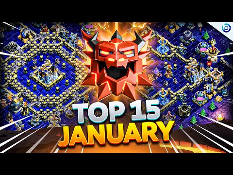 Top 15 TH18 Legend League Bases for January 2026 | BEST TH18 Legend  Base Layouts