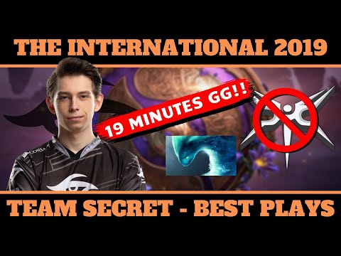 EASY WIN! Team Secret Best Plays - TI9 Group Stage Day 3