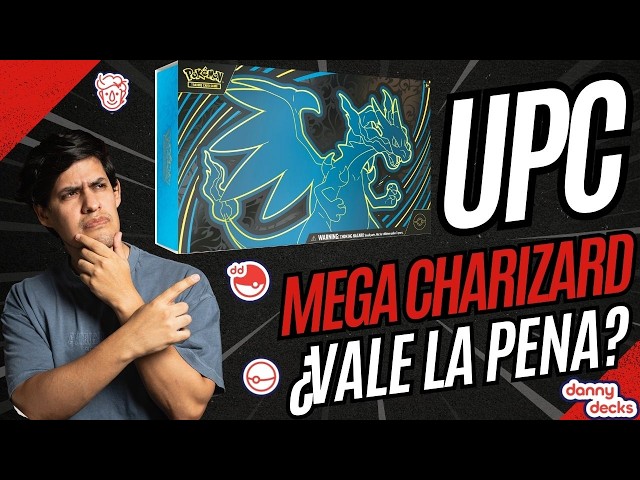 Vídeo relacionado con Pokémon: Colección ultraprémium Mega-Charizard X ex (2 Cartas holográficas de promoción, 18 Sobres de Mejora y Accesorios prémium)