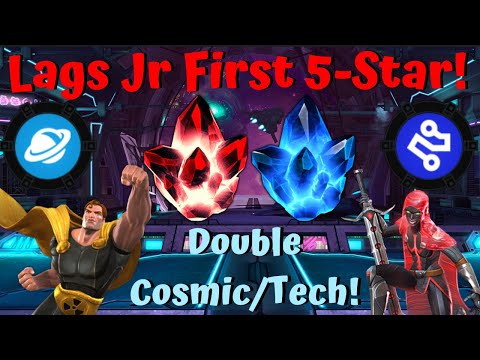 Lags Jr First 5-Star! Double Tech/Cosmic 5* Crystal Opening! FTP! - Marvel Contest of Champions