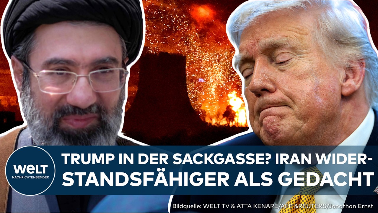IRAN: Trump in der Sackgasse? Mullahs widerstandfähiger als gedacht! EU hält sich konsequent raus