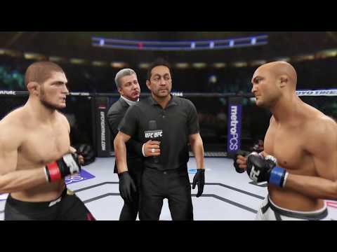 Khabib vs. BJ Penn (EA Sports UFC 2) - Champion Fight ☝️🦅