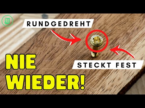 So löst (und verhinderst) du jede DURCHGEDREHTE SCHRAUBE! | Jonas Winkler