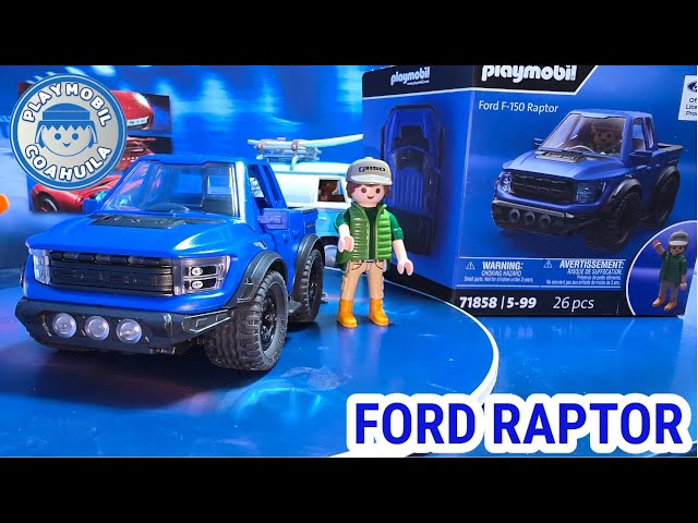 Vídeo relacionado con PLAYMOBIL | Collector Cars | Ford F-150 Raptor | Coche de colección para Adultos y niños | Regalo para Fans de Autos y apasionados | 71858