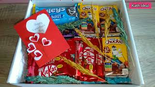 How to make Valentine's Gift Box/Assorted Chocolates/Kath Ideal