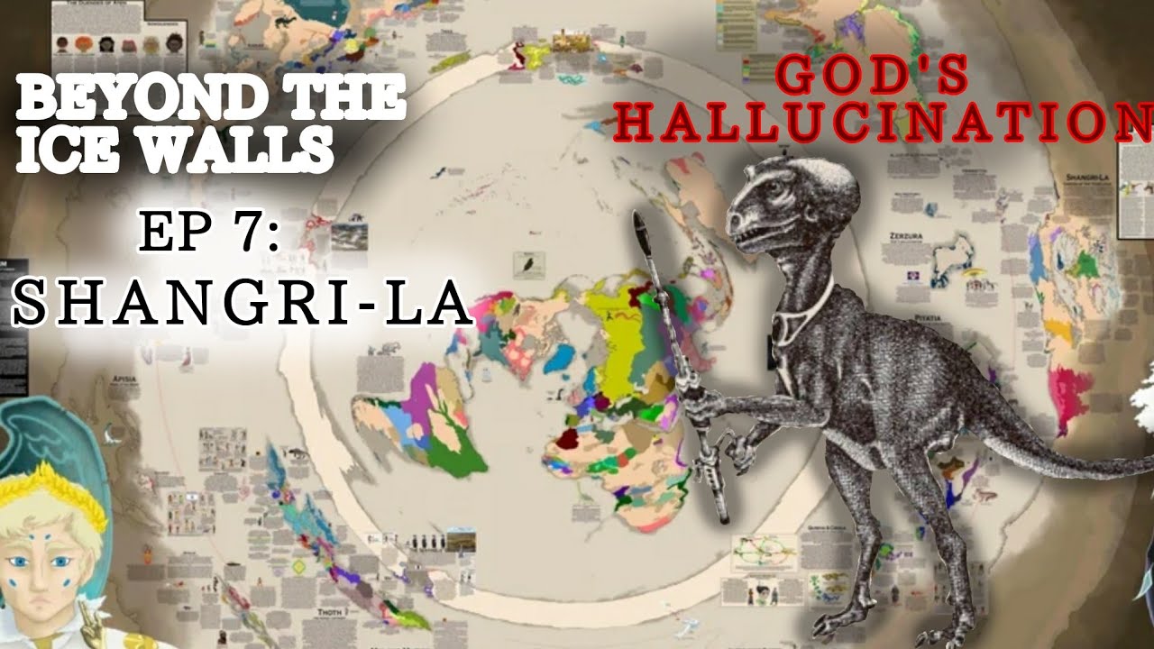 The World BEYOND THE ICE WALLS 7: Zerzura, Shangri-La and more islands in the Second Ring