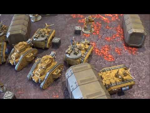 Armageddon Steel Legion Vs Blood Angels - 2000pts - 8th Edition Battle Report