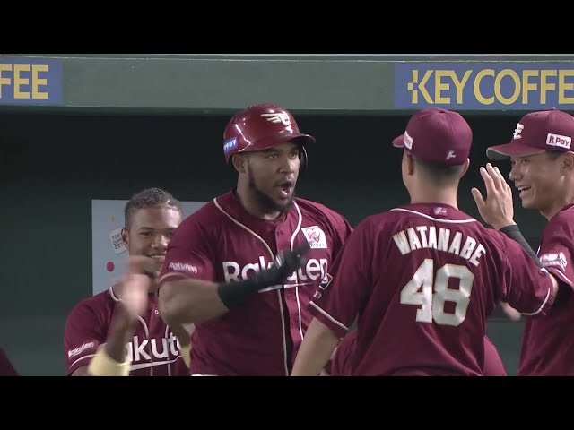 【2回表】確信弾!! イーグルス・フランコ レフトスタンド中段へ運ぶ先制ソロホームラン!! 2025年7月31日 千葉ロッテマリーンズ 対 東北楽天ゴールデンイーグルス