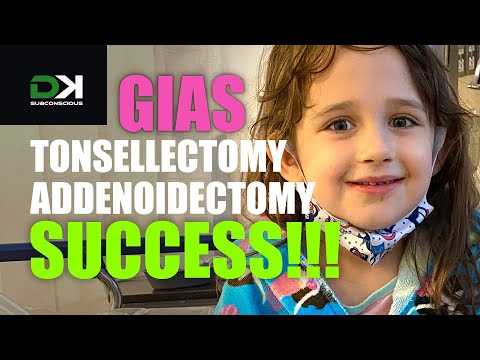 Gia's Tonsillectomy and Adenoidectomy