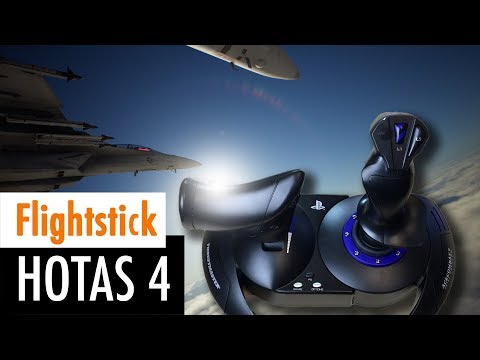 Test: Flightstick Hotas 4 [Ace Combat 7, PS4, Thrustmaster]