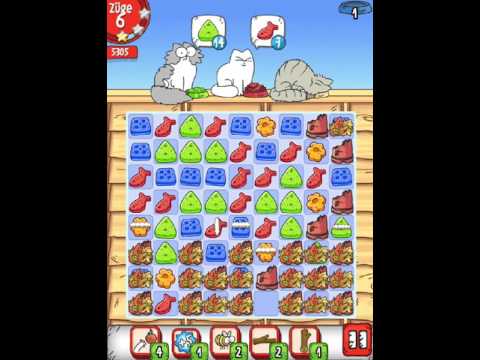 Simons Cat - Crunch Time - Level 148 - No Boosters (by match3news.com)