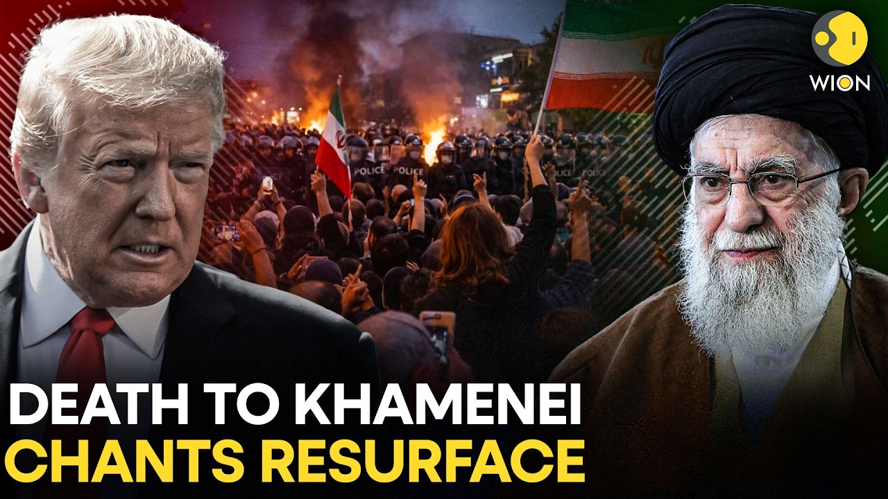 Iran-US Tension LIVE: Iran Protest Movement Reignites Amid Escalating US Pressure | WION