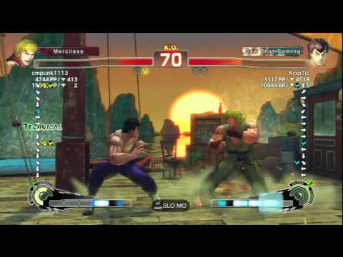 cmpunk1113 (Ken) Vs KrxpTic (Fei Long) SSF4 AE Ranked Matches - PSN