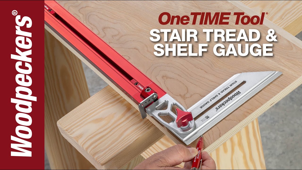 Woodpeckers Stair Tread & Shelf Gauge