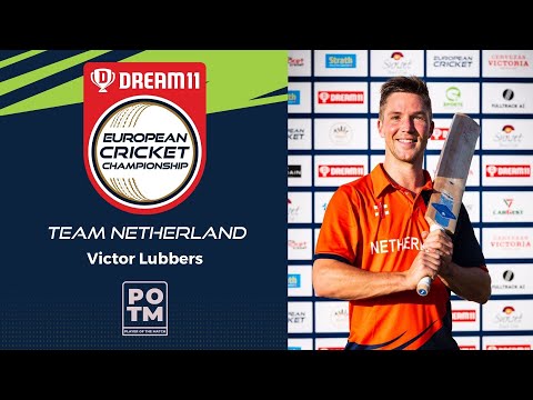 MOM: V.Lubbers - NED XI vs POR | Highlights | Dream11 European Cricket Championship Day 1 | ECC21
