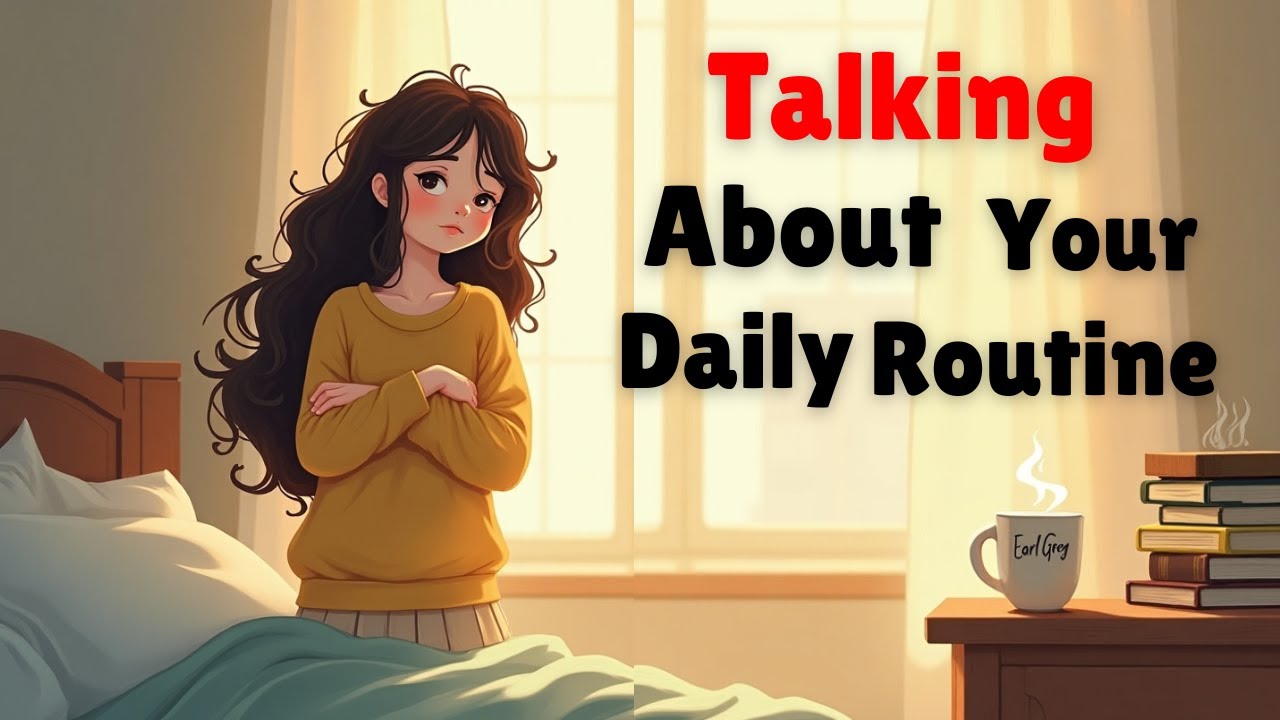 How To Talk About Your Daily Routine | Improve Your English Speaking | Graded Reader | English