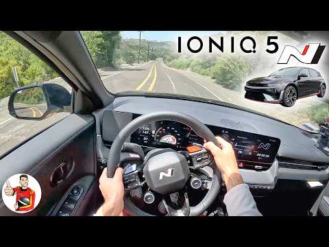 Hyundai Just Made the First Enthusiast EV // IONIQ 5 N Drive Review (POV)