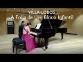 A Folia de Um Bloco Infantil • Villa-Lobos • Viñes Piano Duo