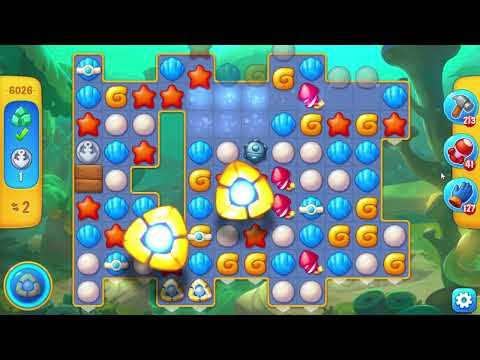 Fishdom 6026 Super Hard Level - 10 moves - NO BooSTERS