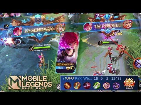 Powerful Shot Beatrix No One Can Stop Me!!!  Top 1 Global Beatrix Build - Mobile Legends