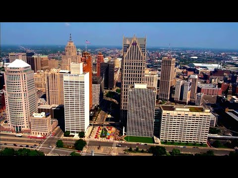 UNFORGETTABLE Detroit City, Michigan, USA 🇺🇸 travel highlights in 4K