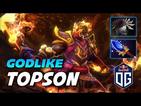 TOPSON GODLIKE EMBER - Dota 2 Pro Gameplay