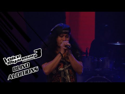 Venice Rock : "ပါးပြင်ပေါ်မှနေ့စွဲများ" - Blind Auditions - The Voice Myanmar Season 3, 2020