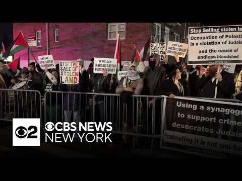 Pro-Hamas chant at protest outside Queens synagogue sparks outrage
