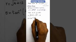 Polar form of a complex number #easy #tutorial