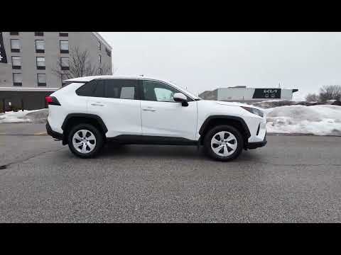 2024 Toyota RAV4 LE AWD in White for sale at Newmarket Toyota in Newmarket, ON