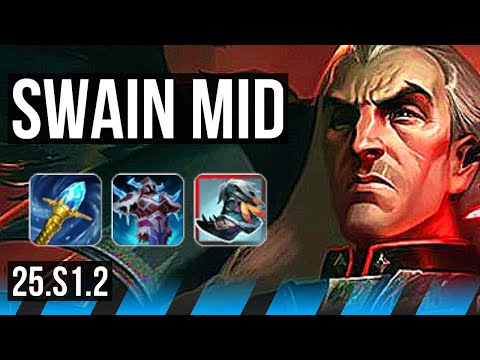 SWAIN vs RYZE (MID) | Godlike | KR Master | 25.S1.2