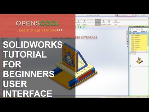 Solidworks Tutorial for Beginners | Interface and Navigation (In-depth)