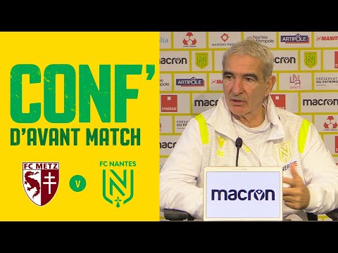Raymond Domenech avant FC Metz - FC Nantes 🗣