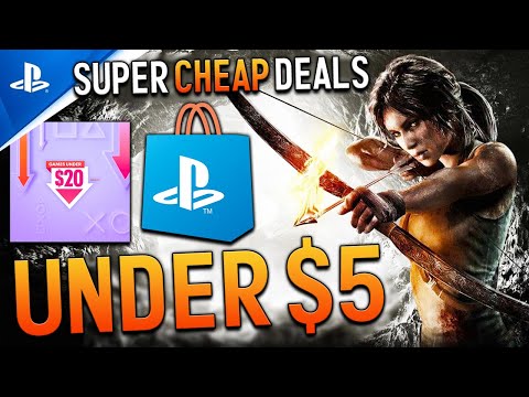 10 AMAZING PSN Game Deals UNDER $5 NOW! SUPER CHEAP PS4 Games! PSN Games Under $20 Sale 2023