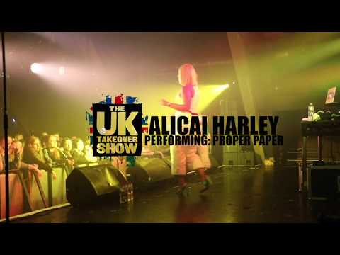 Alicai Harley 'Proper Paper' Performance In Birmingham o2 Institute At Kojo Funds 'Golden Boy' Tour
